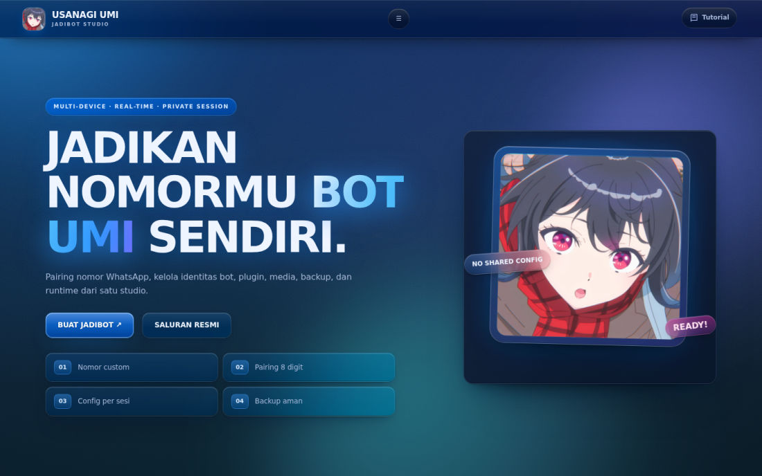 Umi Jadibot Studio